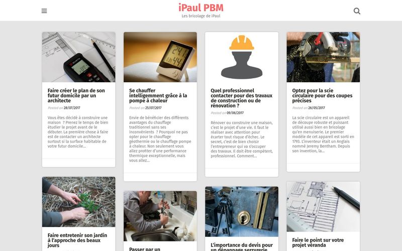 iPaul PBM - Les bricolage de iPaul