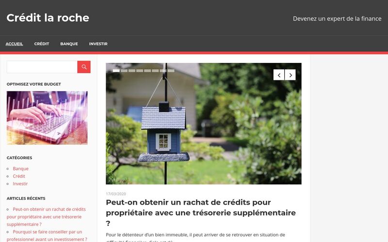 Crédit la roche - Devenez un expert de la finance